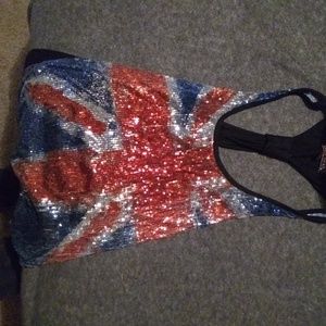 Cute Sequin Tank Top